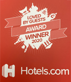 Hotels.com Loved by Guests Award Winner 2020