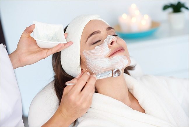 Woman receiving Biodynamic Lunar Glow in Galena